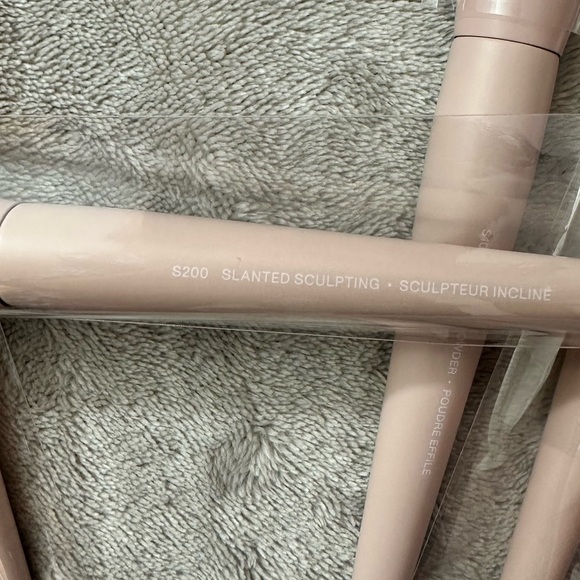 NIB Morphe 5 Piece Face Shaping Essentials Brush Set Light Pink - Picture 8 of 15